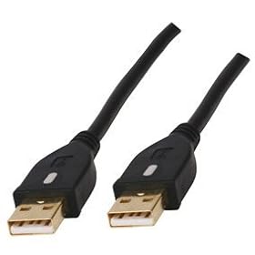 Nedis HQ - USB cable - 4 PIN USB Type A (M) - 4 PIN USB Type A (M) - 3 m ( USB / Hi-Speed USB ) - black