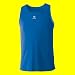 Erima Athletic Singlet Leichtathletik Trikot Shirt Blau, Grösse:XL