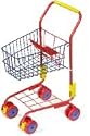 Einkaufswagen aus Metall inklusive Puppensitz