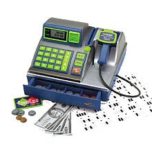 Childrens Toyshop  Toys : YOUniverse Talking Cash Register - Blue/Green
