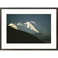 View of Rakaposhi, which is 25,500 feet high Photography Framed Art Poster Print by George F. Mobley, 29x21