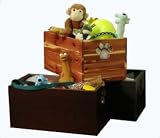 Pet Toy Box Antique Black
