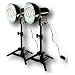 Table top studio lighting kit, 5000K daylight bulb