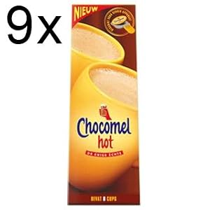 9 x Chocomel Hot Kakao Kapseln für Senseo (8 Kapseln)