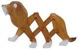 Squire Boon Village Wooden Lion Clothes Rack