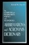 Computer and Information Science and Technology Abbreviations and Acronyms Dictionary