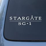 STARGATE SG1 - Vinyl Decal Sticker #A1373 | Vinyl Color: White STARGATE SG1 - Vinyl Decal Sticker #A1373 | Vinyl Color: White