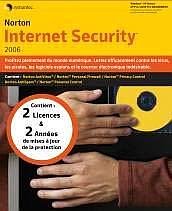 Norton Internet Security 2006 - 2 Licences et 2 années de mise à jour