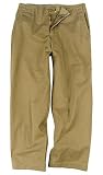 Cool, Relaxed Khaki Chino Pants