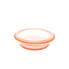 FoldTuk 4 Cup Round Collapsible Bakeware and Storage Container, Orange by FoldTuk Kitchenware