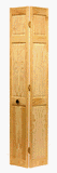 Interpacific Sales Pine Raised Panel 1-1/8' Bifold Door