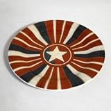 Land of Liberty Salad Plate by Arkansas Flag and Banner
