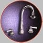Just Two Handle Kitchen Faucet, JTR-51-B-DC