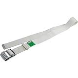 KH 安全帯用胴ベルト スチールバックル 1200mm ホワイト 47116