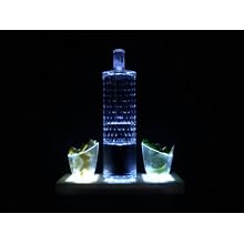 Fortune Products LB-513w Rectangle Light Base with White LED's, 13" Length x 5" Width x 1-1/4" Height