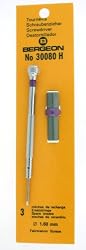 Bergeon Screwdriver Mini 1.60 Millimeter with Extra Blades Swiss Made