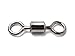 Dr.Fish Barrel Fishing Swivels, Available from #12-#12/0, Stainless Swivels Fishing Tackle Saltwater, Freshwater, Leader/Line/Lure Connector #1/0 132LB