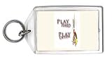 Keychain with bungee jumping - play hard - play often image
