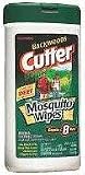 Cutter Backwoods 23% DEET Mosquito Wipes 20 Count