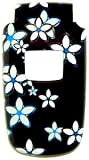 Navy Flower - Samsung SGH-X495 Faceplate Cell Phone Cover