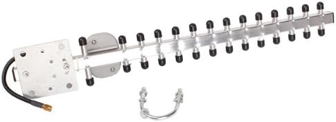 High Gain 2.4GHz 20dBi RP-SMA WLAN Wifi Antenna Booster with Mount Kit