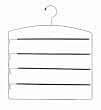Whitmor 6021-184 Ebony Chrome Collection Deluxe Swing Arm Slack Hanger