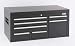 Tools & Hardware : 48" Black Powder-Coated Toolbox - Top Only
