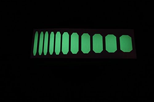 Guitar Octagonal Frets Inlay Decal sticker Luminous