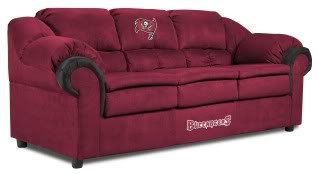 Home Team NFL Tampa Bay Buccaneers Pub Sofa