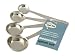 Chefaid O041 Measuring Spoon Set S/S X4