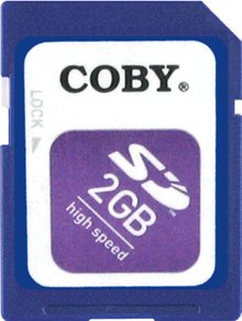 Electronics: Coby SD2GBS 2GB SD Memory Card