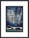 River Runs Through It A, Art Poster with Metal Frame, poster size: 11
