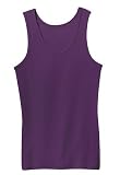 District Threads - Ladies Tank Purple-S