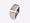 12mm Square Stainless Steel Ring with Brush Finish
