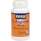 L-Arginine, 500 mg - 100 Caps