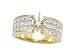 1.50 cts Invisible Set Engagement Rings - Platinum, 18kt White or Yellow Gold