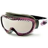 Bolle Simmer Ski Goggles - Pink Leopard Frame & Vermillon Gun Lens