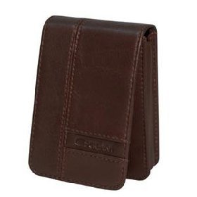 Casio Exilim EX-Case80BR Leather Pouch Style Universal Case for all Casio Cameras (Brown) 