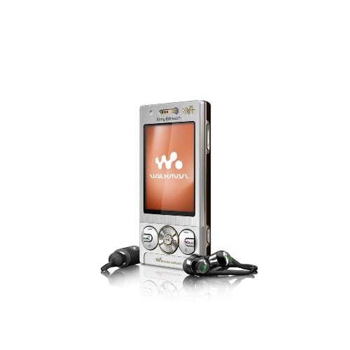 Sony Ericsson W705a Unlocked Cell Phone with 3G, 3.2 MP Camera, Wi-Fi, Walkman 3.0, Stereo Bluetooth, M2 Memory Slot–U.S. Version with Manufacturer’s Warranty (Silver)