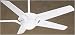 Electronics : Casablanca 3811A Bel Air - Advantouch Snow White Contemporary Ceiling Fan 55