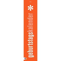 Geburtstagskalender neutral: Jahresunabh�ngig