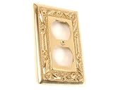 Floral Duplex Plate Cover