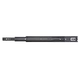 Rockler 14'' TopSlide Series 757, Over-Travel Slide, 100 Lb., Black Finish