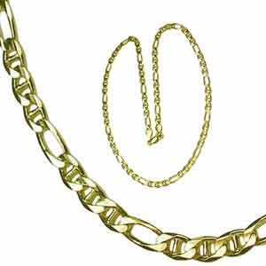 14Kt Yellow Gold Figamariner Chain