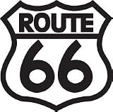 Route 66 Vintage Reproduction Sign