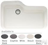 Franke : Orca Series ORK110BT 30in Fireclay Sink Franke : Orca Series ORK110BT 30in Fireclay Sink