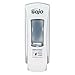 Soap Dispenser, White, 4 in. W, Plastic