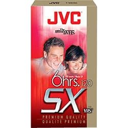 JVC T-120DU Premium Quality Vhs Videocassettes by JVC