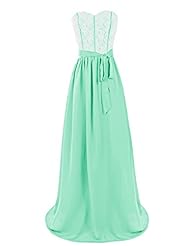 Mermaid  Lace Sweetheart Chiffon Evening Dress/Bridesmaid Dress/Party Dress  With a Bow(s)
