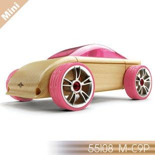 free shipping Automoblox mini series deformation wood car child puzzle combination of cars sports car 55108